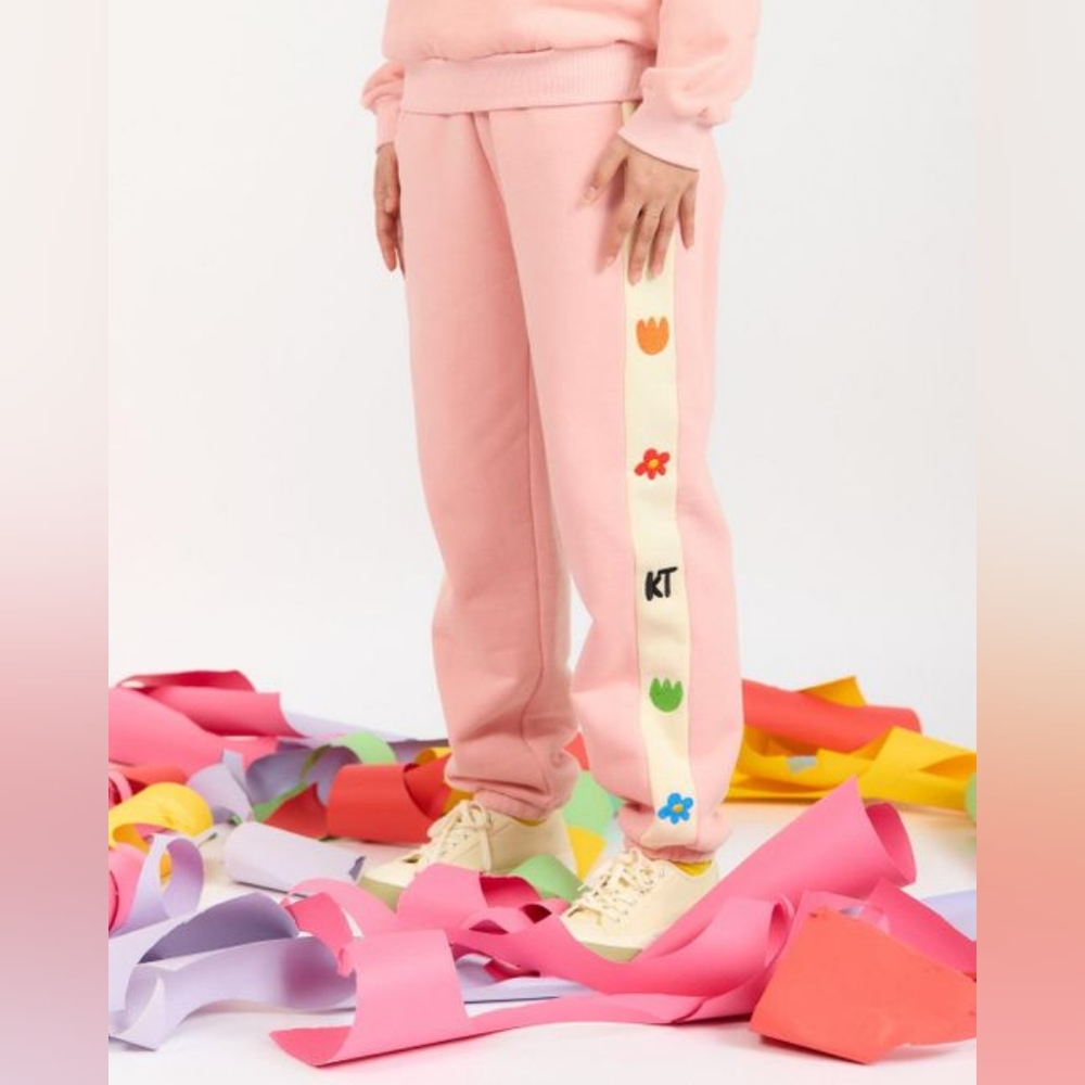 NWOT Kina and Tam The Scoot Sweatpants in Pink 🩷 (Sz XL)